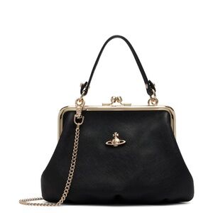 VIVIENNE WESTWOOD Black Granny Frame Bag